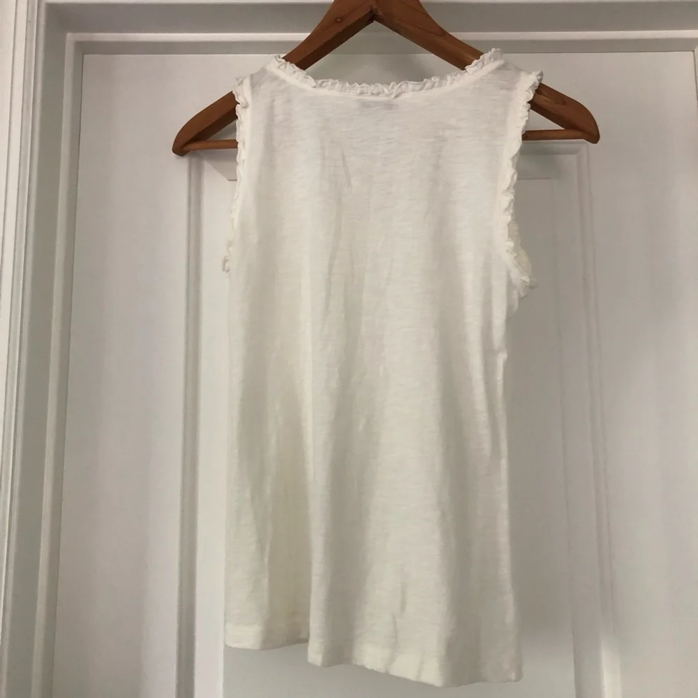 Ann Taylor LOFT Ruffled Tank Top - Picture 3 of 3